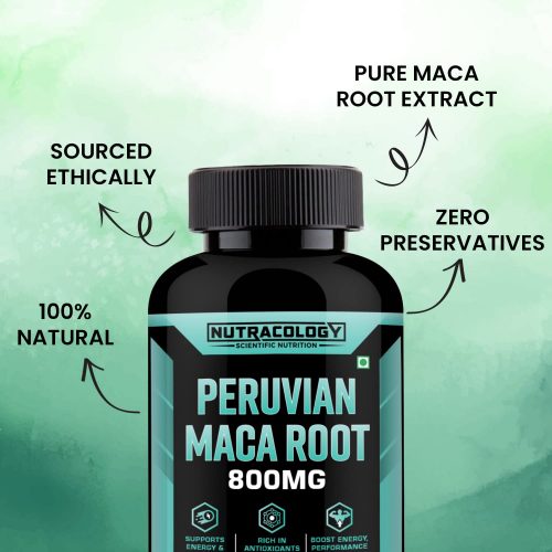 Peruvian Maca Root Extract 800Mg Capsule