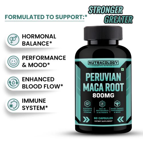 Peruvian Maca Root Extract 800Mg Capsule